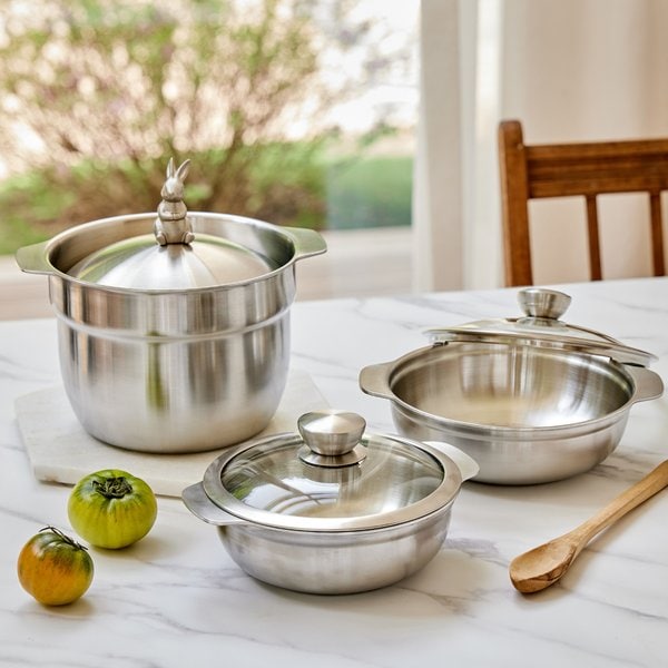 [Kuper] Bunny Pot Series 토끼냄비 - Steamer | Rice Pot Set