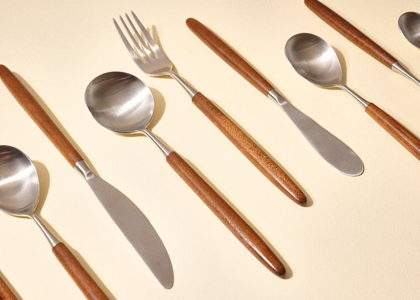 [Bogen] Honey Maple Cutlery