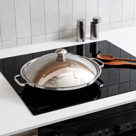 [Kuper] 30cm Steamer Griddle - 짜글이 스텐팬