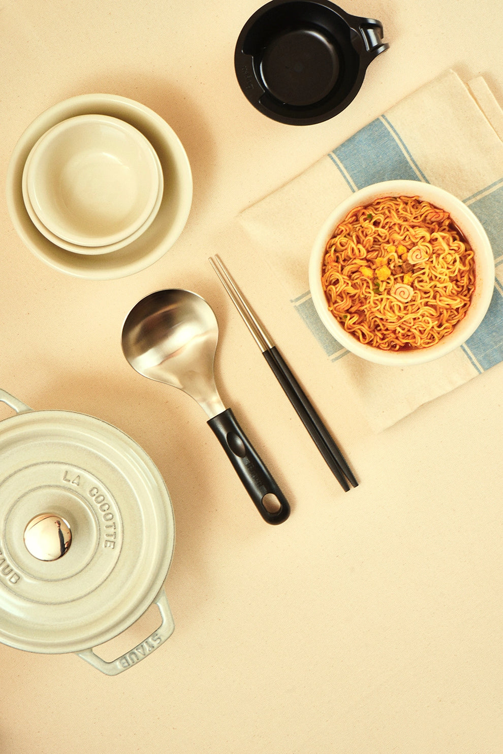 [Bogen] Mini Ladle Multi Spoon + Spoon Rest - 2pc