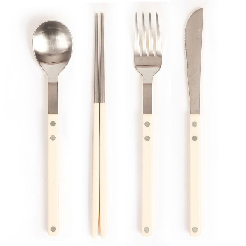 [Bogen] Sentier Satin Dinner Set, with Dinner spoon