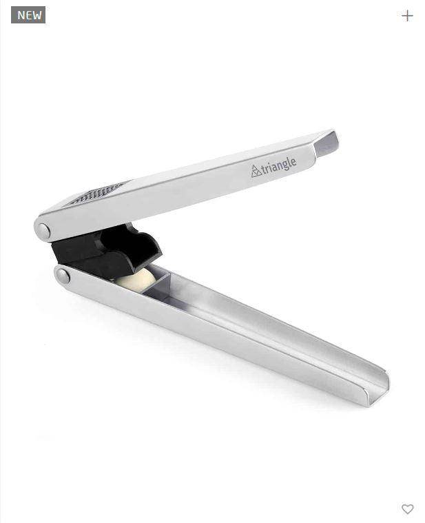 [Triangle] Garlic Cutter & Press Duo
