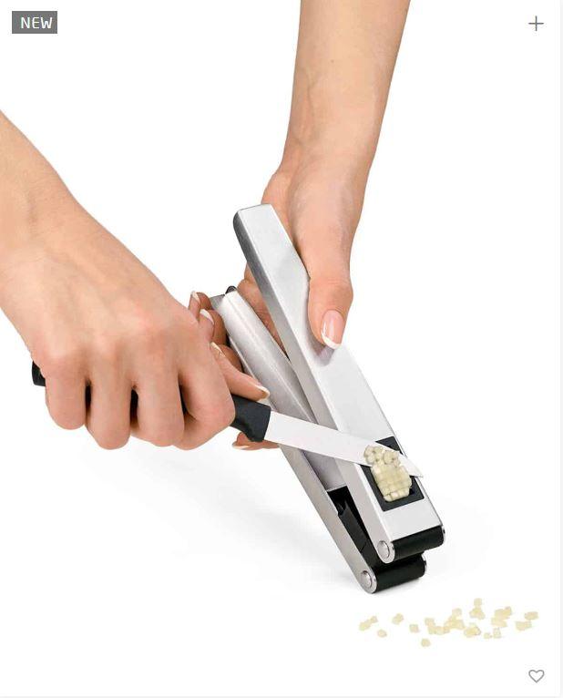 [Triangle] Garlic Cutter & Press Duo