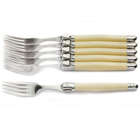 [Laguiole] Jean Neron Dinner Fork 6 Piece Set