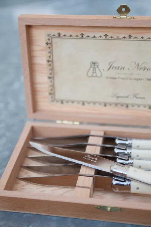[Laguiole] Jean Neron Steak Knife 6 Piece Set