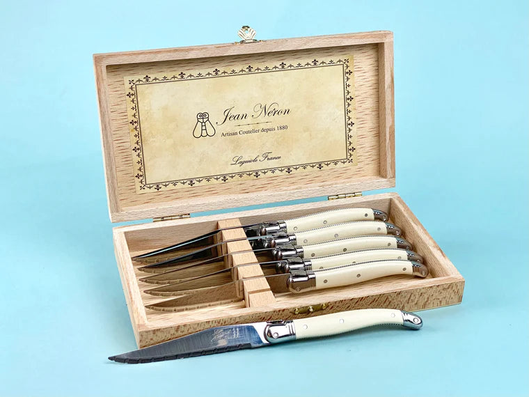 [Laguiole] Jean Neron Steak Knife 6 Piece Set