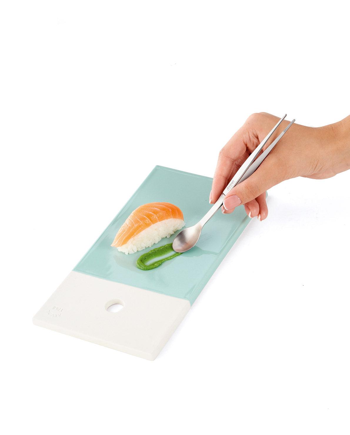 [Triangle] Chef Tasting Spoon & Tweezer FinalTouch