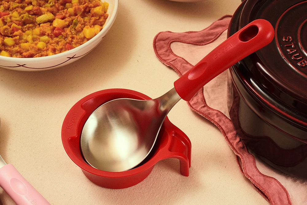 [Bogen] Mini Ladle Multi Spoon + Spoon Rest - 2pc