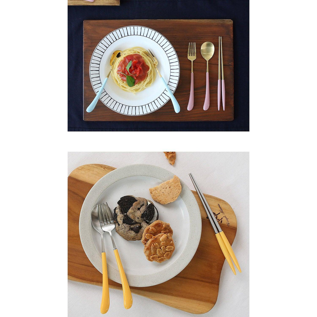 [Bogen]  Swan Kids Cutlery Set (Spoon, Fork, Chopsticks)