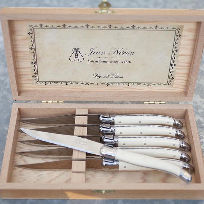 [Laguiole] Jean Neron Steak Knife 6 Piece Set
