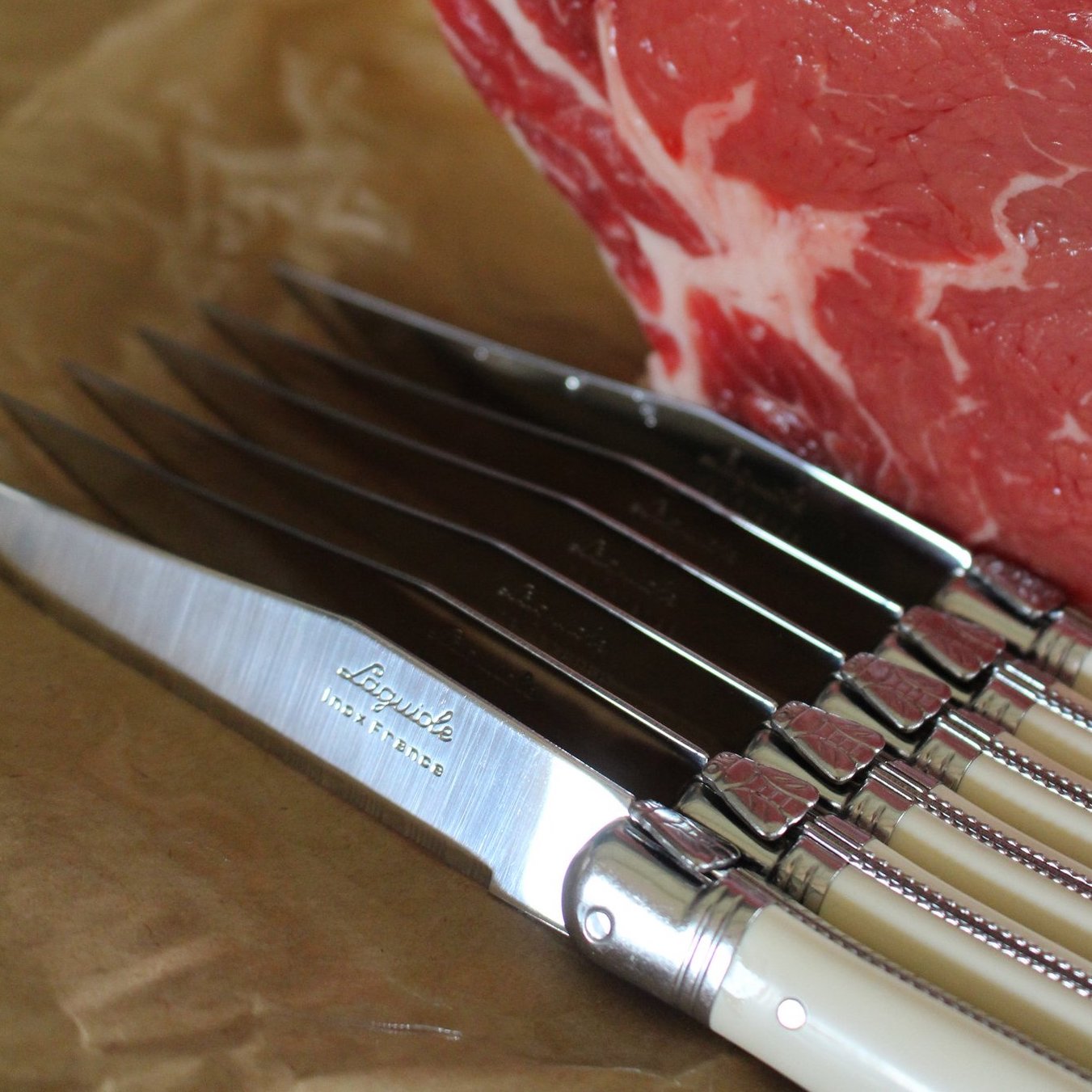[Laguiole] Jean Neron Steak Knife 6 Piece Set